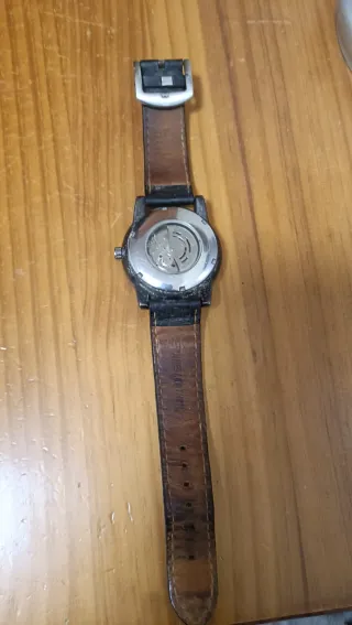 Reloj MontBlanc Automático Correa Cuero acepto
