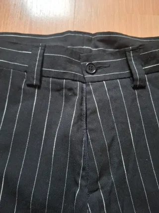 Pantalón rayas diplomáticas hombre