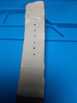 Reloj Chica Cuadrado Blanco Naranja