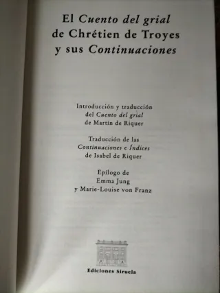 El Cuento del grial y sus Continuaciones (Spani...