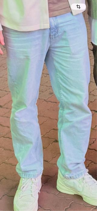 Pantalón vaquero ancho Buena calidad