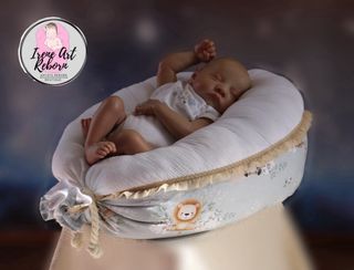 Cojín para reborn animalitos de la sabana T.  L