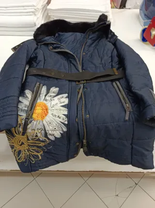 Anorak Desigual mujer azul