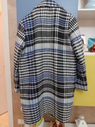 Cappotto doppiopetto donna fantasia
