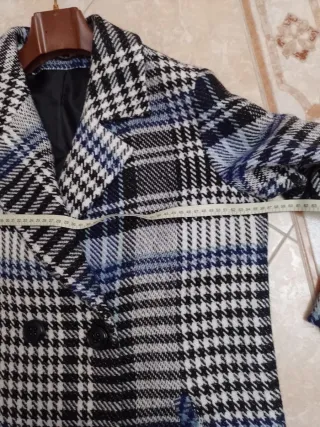 Cappotto doppiopetto donna fantasia