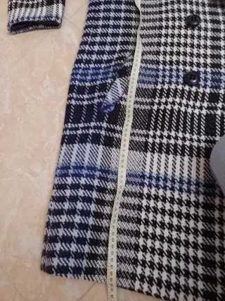 Cappotto doppiopetto donna fantasia