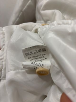 Giacca bambina bianca