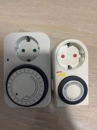 2 Programadores Enchufe Temporizador