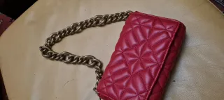 Bolso acolchado Zara cadena