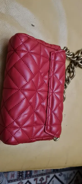 Bolso acolchado Zara cadena