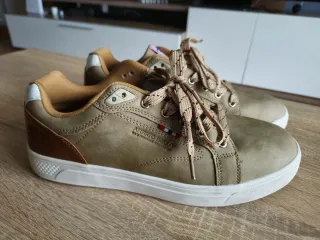 Zapatos Casuales Talla 41 Beige/Marrón