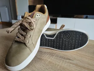 Zapatos Casuales Talla 41 Beige/Marrón