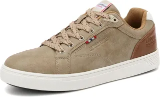 Zapatos Casuales Talla 41 Beige/Marrón