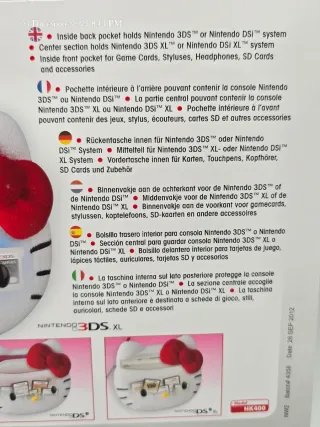 Case Nintendo 3ds/3ds xl/new 3ds/new3ds Xl/2ds xl