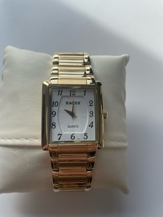 Reloj Racer Elegante Dorado Nuevo