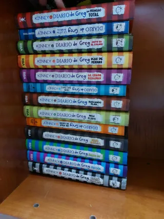 El Diario de Greg lote (13 libros en total)