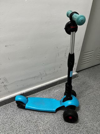 Patinete 3 ruedas azul