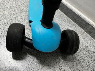 Patinete 3 ruedas azul