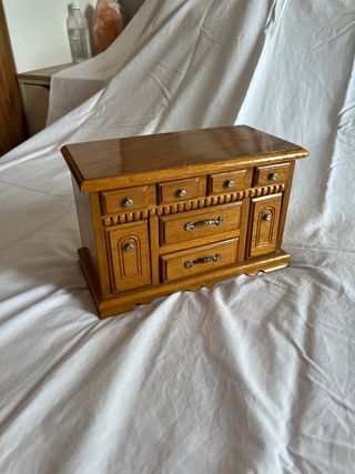 Joyero de madera