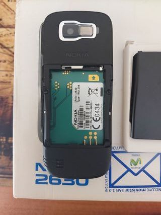 Nokia 2630 Negro/Plata