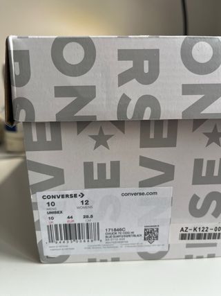 Converse CDG Play Chuck Taylor All Star Size 10