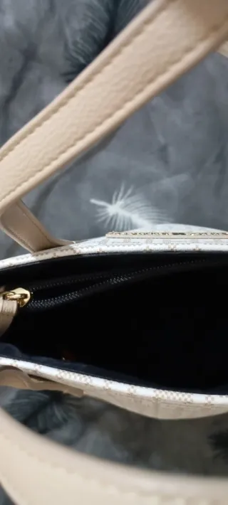 Bolso Tommy Hilfiger Beige y Blanco