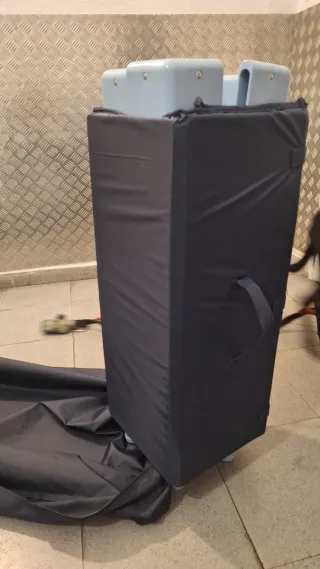 Cuna de viaje plegable, también sirve de parque