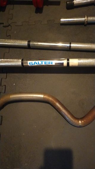 Pesas Salter: Discos y Barras