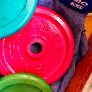 Pesas Salter: Discos y Barras