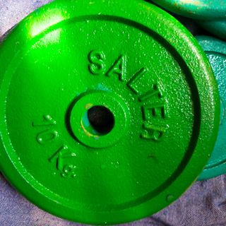 Pesas Salter: Discos y Barras