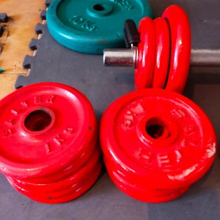 Pesas Salter: Discos y Barras