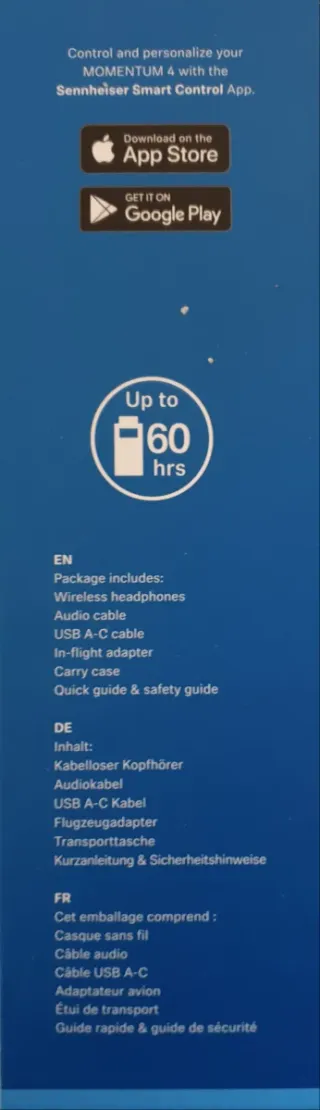 Auriculares Sennheiser Momentum 4 Inalámbricos