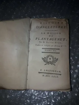 La historie D'Angleterre