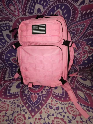 Mochila Táctica Rosa