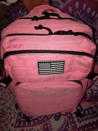 Mochila Táctica Rosa