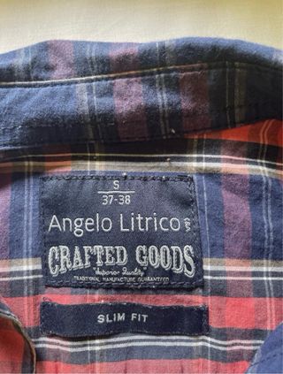 Camisa de cuadros El Corte Inglés - Talla S