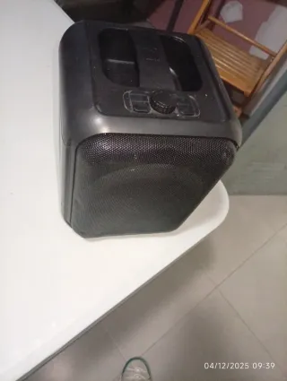 Altavoz Negro Música/Guitarra