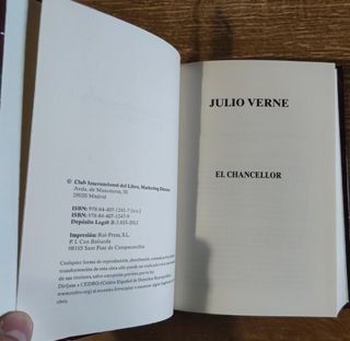 Viajes extraordinarios. El Chancellor - J. Verne