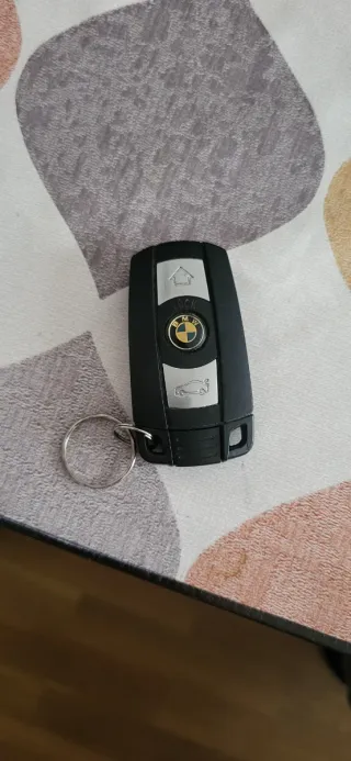Llave BMW E60 2009, arranque sin llave