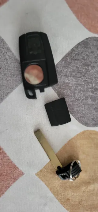 Llave BMW E60 2009, arranque sin llave