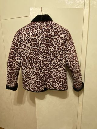 Giubbotto donna stampa leopardata