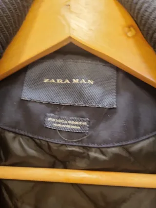 Cazadora Zara Man Azul Talla M