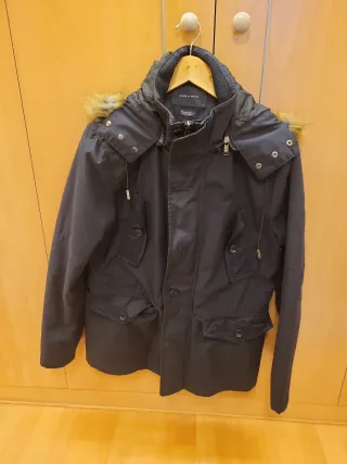 Cazadora Zara Man Azul Talla M
