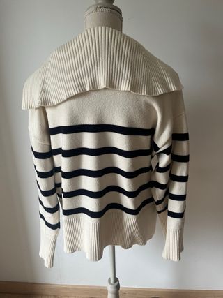 Jersey Zara Rayas Cuello Polo