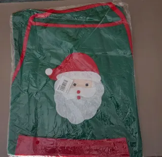 Delantal Papa Noel de fieltro