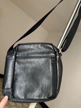 Mariconera Samsonite Negra Piel