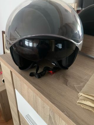 Casco Moto Spek Talla L Negro
