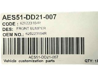 Paragolpes del dacia 620223104r sandero iii 117580