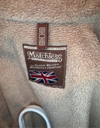 Giacca matchless new nettleton da uomo nera, xl