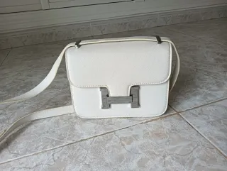 Bolso Blanco Hermes precioso